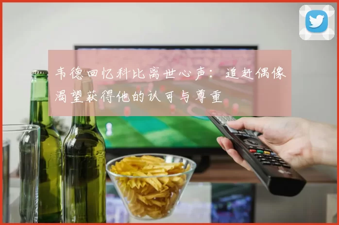 韦德回忆科比离世心声：追赶偶像渴望获得他的认可与尊重